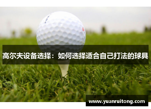 高尔夫设备选择：如何选择适合自己打法的球具